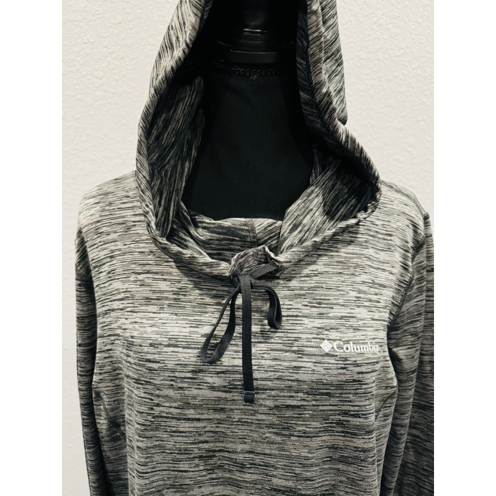 Columbia Women's Heathered Gray Long Sleeve Pullover, Size XL - Picture 4 of 8